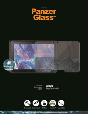 PanzerGlass Screen Protector Galaxy T Active Pro / Active4 Pro