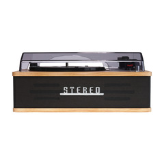 Denver VPB-262LW Retro Plattenspieler mit BT + Lautsprecher