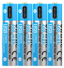 Vinnic Rechargeable Akku AAA USB Type-C, 4pcs