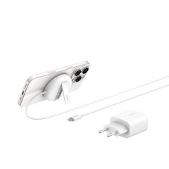 Belkin Qi2 magnetisches Ladegerät inkl. Netzteil 15 W, weiß