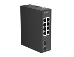 D-Link DIS-100G-10-Port Gigabit Industrial Unmanag. Switch