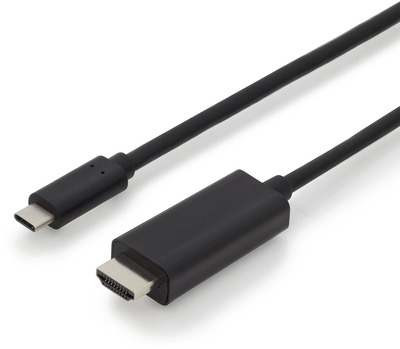 DIGITUS USB Type-C Adapter-/Konverterkabel auf HDMI A St/St