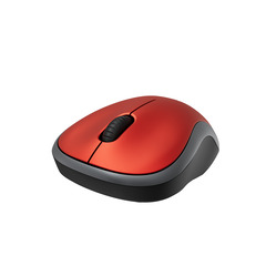 Logitech M185 kabellose Maus, rot