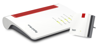 FRITZ! Box 5530 Fiber + Repeater 1200 AX