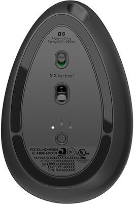 Logitech MX Vertical Wireless Maus schwarz