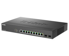 D-Link DMS-1250-10SP/E-10-Port PoE MGigabit Smart Mngd Switch