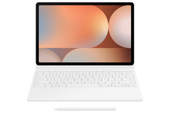 Samsung Book Cover Keyboard für Tab S10+/S9+/S9 FE+ White