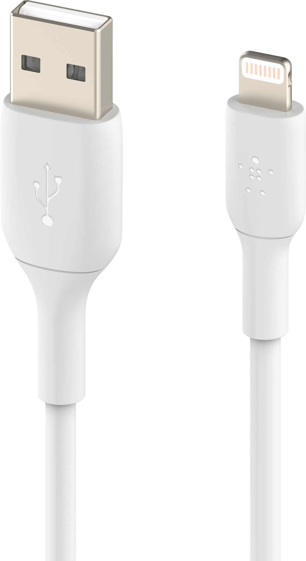 Belkin Apple Ladekabel Lightning Sync Kabel PVC mfi zertifiziert 1m weiß