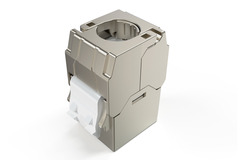 DIGITUS CAT 6A  Kompaktgehäuse Keystone Modul werkzeugfrei