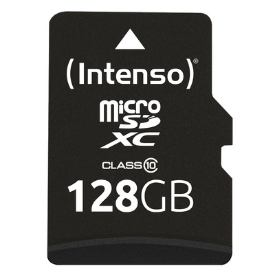 Intenso 128GB microSDXC Class 10 + SD-Adapter