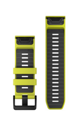 Garmin Ersatzarmband QuickFit 26mm Silikon Amp Yellow/Graphit