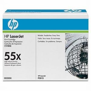 HP Toner CE255X Schwarz (ca. 12500 Seiten)
