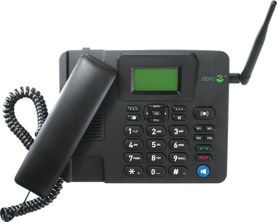 Doro 4100H GSM Tisch Telefon schwarz