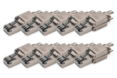 DIGITUS CAT 8.1 Feldstecker, geschirmt, werkzeugfrei - 10 Stk.