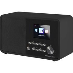 DABMAN i110 WLAN-Internet-Radio + Media-Player-Funktion, black