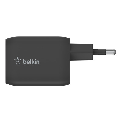 Belkin 65W Dual USB-C GaN Ladegerät mit PD und PPS, schwarz