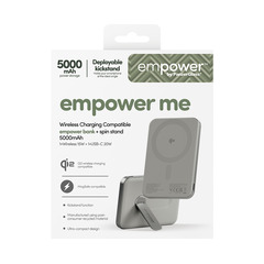 empower Bank Spin Stand/5000mAh/Titanium