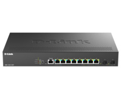 D-Link DMS-1250-10SP/E-10-Port PoE MGigabit Smart Mngd Switch