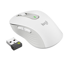 Logitech Signature M650 kabellose Maus for Business, weiß