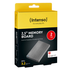 Intenso 2TB Ext. Festplatte Memory Board USB3.0 2,5" Anthrazit