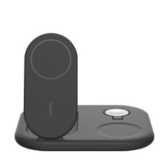 Belkin Wireless BOOST CHARGE Qi2 3-in-1 Ladest. 15W schwarz
