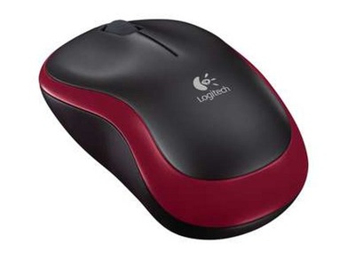 Logitech Wireless Maus M185 Red