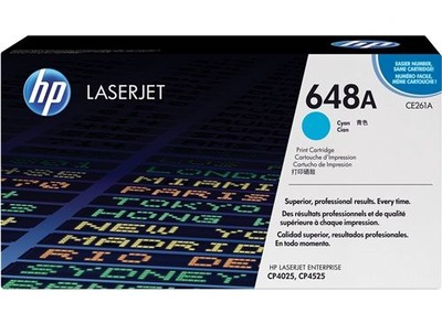 HP Toner 648A CE261A Cyan (ca. 11000 Seiten)