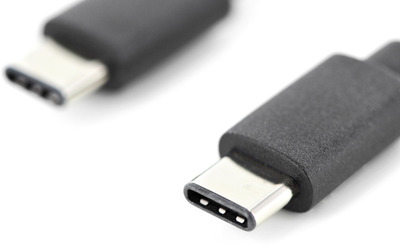 DIGITUS USB Type-C 2.0 Anschlusskabel St/St 3.0m schwarz