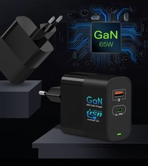 felixx 65W GaN PD Reiselader mit PD3.0/PPS + 1xUSBA