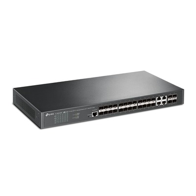 Omada TL-SG3428XF 24-Port Gigabit L2 Mgd. Switch 4x10G