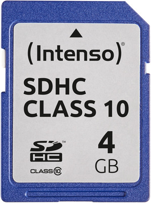 Intenso 4GB SDHC Class 10 Secure Digital Card