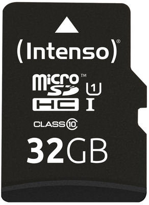 Intenso 32GB microSDHC Class10 UHS-I Professional + SD-Adapter
