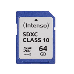 Intenso 64GB Secure Digital Cards SDXC