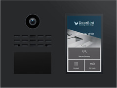 DoorBird D31TDH Video Türstation Graphitschwarz, seidenmatt
