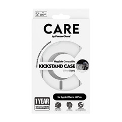 CARE Case Silver Kickstand MagSafe iPhone 15 Pro Max