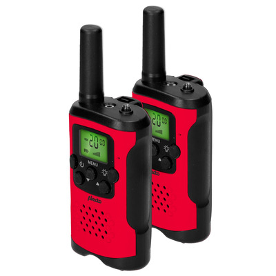 ALECTO FR-115RD Walkie-Talkie-Set, rot/schwarz