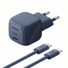 Belkin BoostCharge 30W USB PD Ladegerät mit PPS USB-C, indigo