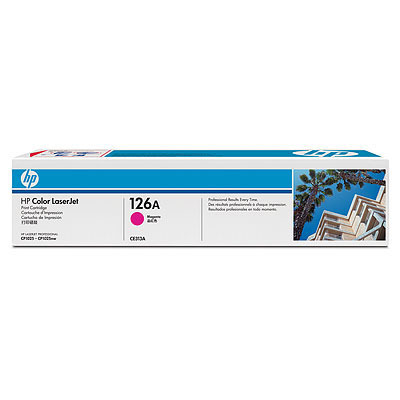 HP Toner Nr. 126A CE313A Magenta (ca. 1.000 Seiten)