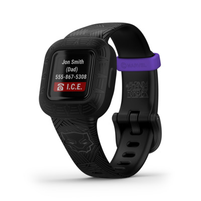 Garmin vivofit jr. 3 Black Panther