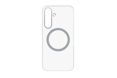 Yuchuan Clear Magnet Case Qi2 für S25 FE, Transparent + Glas