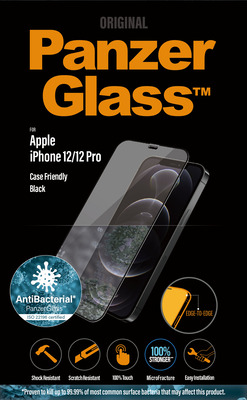 PanzerGlass E2E iPhone 12/ 12 Pro, CF, Antibakt.