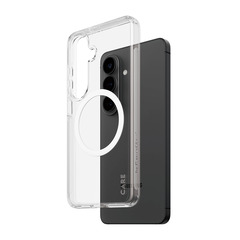CARE Urban Explorer Case Clear w White Qi Galaxy S26