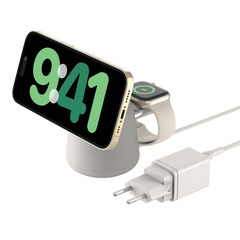 Belkin Wireless BOOST CHARGE PRO Qi2 Ladestation 15W,sand