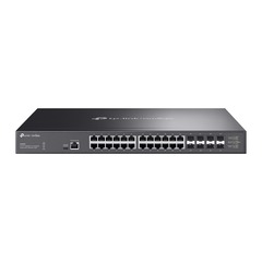 Omada 24-Port 10GBASE-T L2+ Managed Switch mit 8 x 10GE SFP