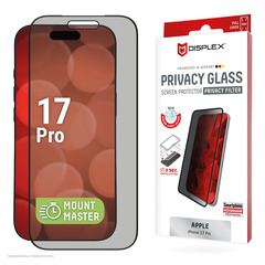 DISPLEX Privacy Glass MountMaster Apple iPhone 17 Pro