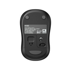 Logitech Wireless Mouse M185, grau