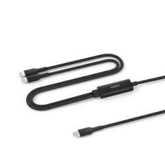Belkin BoostCharge Pro 140W Dual USB-C Kabel, 1,5m, schwarz