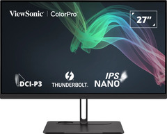 ViewSonic 27" UHD 3 sides Frameless SuperClear IPS Monitor wit