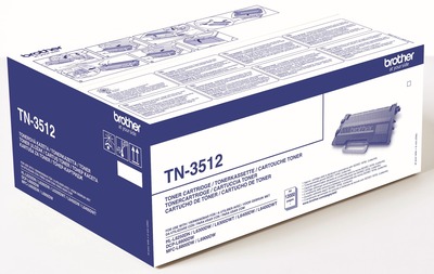 Brother Super Jumbo Toner TN-3512 Schwarz (ca. 12000 Seiten)