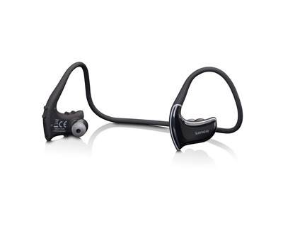 Lenco BTX-750BK Wasserdichtes Bluetooth-Headset Schwarz, Bluetooth, Kopfhörer